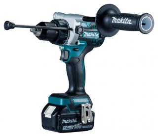 Masina de gaurit cu percutie LXT 18V, 130 Nm, cu 2 acumulatori, Makita