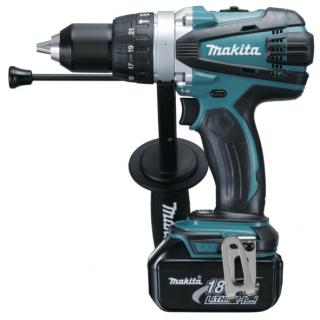 Masina de gaurit cu percutie LXT 18V, 91 Nm, cu 2 acumulatori, Makita