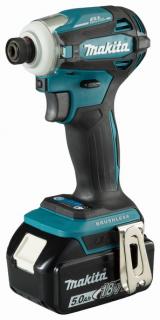 Masina de insurubat cu impact LXT 18V, 180 Nm, livrata cu 2 acumulatori de 5,0Ah, Makita