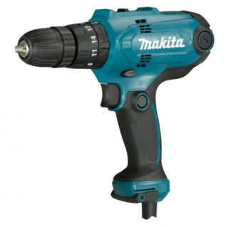Masina de insurubat si gaurit cu percutie cu turatie variabila 10 mm 320 W mandrina rapida, Makita