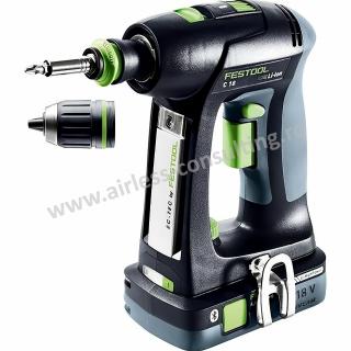 Masini de gaurit si insurubat cu acumulatori C 18 HPC 4,0 I-Plus Festool