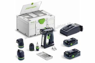 Masini de gaurit si insurubat cu acumulatori C 18 HPC 4,0 I-Set Festool