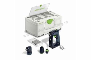 Masini de gaurit si insurubat cu acumulatori CXS 18-Basic-Set Festool