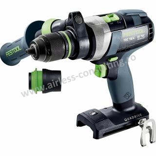 Masini de gaurit si insurubat cu acumulatori QUADRIVE TDC 18 4-Basic Festool