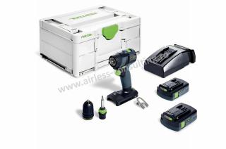 Masini de gaurit si insurubat cu acumulatori TXS 18 C 3,0-Plus Festool