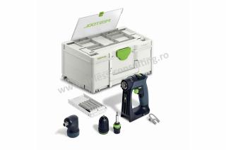 Masini de gaurit si insurubat, pe acumulator, CXS 18, Basic, Set, Festool