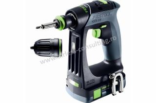 Masini de gaurit si insurubat pe acumulator, CXS 18 C 3, 0 Plus, Festool