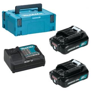 Pachet acumulatori CXT - 2xBL1021B + DC10SB + MAKPAC1, Makita