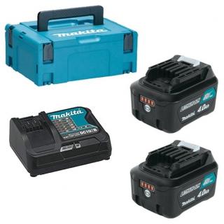 Pachet acumulatori CXT - 2xBL1041B + DC10SB + MAKPAC1, Makita