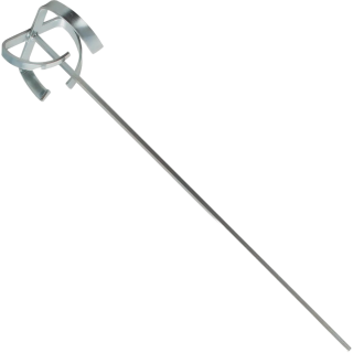 Paleta malaxor profesional de materiale, lungime 80 cm + conector M10 M14, LEVEL 5