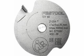 Panza de ferastrau incizor UNIVERSAL DIA 47x2,5x6,35 T1 Festool