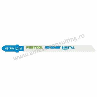 Panza de ferastrau vertical METAL STEEL STAINLESS STEEL HS 75 1,2 BI 5 Festool