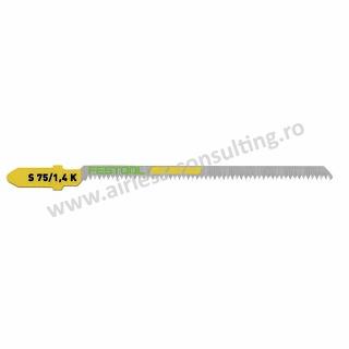Panza de ferastrau vertical WOOD CURVES S 75 1,4 K 5 Festool