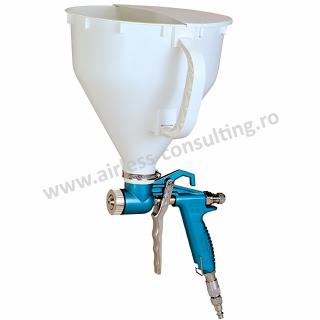 Pistol pneumatic, beton contact, profesional, Euromair, AC 65G, 5 L