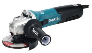 Polizor unghiular, 1.900 W, turatie variabila, comutator glisant, 125 mm, Makita