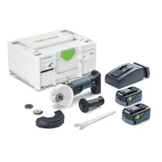 Polizor unghiular cu acumulator AGC 18-125 5,0 EBI-Plus, Festool