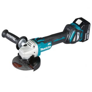 Polizor unghiular LXT 18V, 125 mm, cu 2 acumulatori, Makita