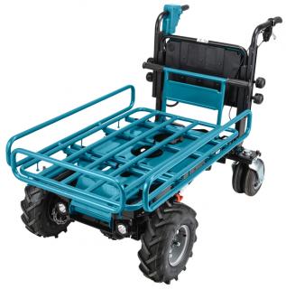 Roaba industriala LXT 18Vx2, cap. 300 kg, platforma, livrata fara acumulatori, Makita