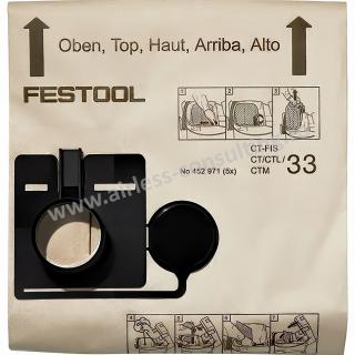 Sac de filtrare FIS-CT 33 5 Festool