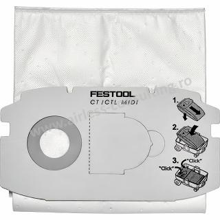 Sac de filtrare SELFCLEAN SC FIS-CT MIDI 5 Festool