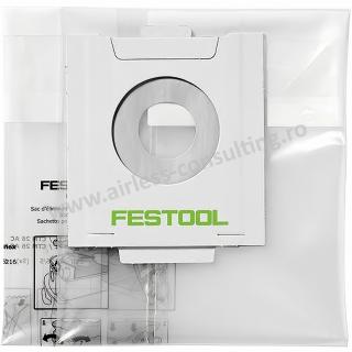 Sac de reziduri, de unica folosinta, Festool, ENS CT 26 AC, 5 bucati