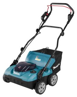 Scarificator cu acumulatori XGT, 380 mm, 50L, livrat cu 2 acumulatori 40Vmax 4.0Ah, Makita