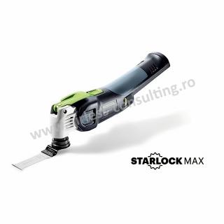 Scula electrica oscilatoare multifunctionala cu acumulator VECTURO OSC 18 E-Basic-Set Festool