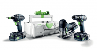 Set cu acumulatori Combo pentru montaj TID 18 TXS 18 PSC 420 TB M 137 - ToolBox TB M 137 gratuit, Festool