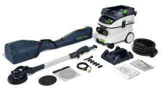 Set de slefuitor cu gat lung si aspirator LHS 2-M 225 EQ CTM 36-Set PLANEX, Festool