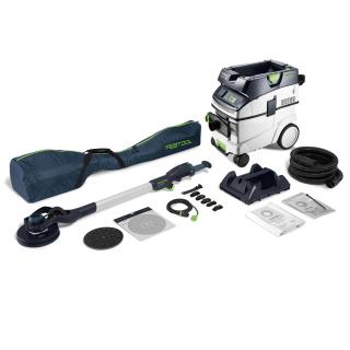 Set de slefuitor cu gat lung si aspirator PLANEX LHS 2-M 225 EQ CTL 36-Set, Festool
