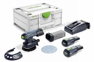 slefuitor cu excentric cu acumulatori ETSC 125 3,0 I-Plus Festool