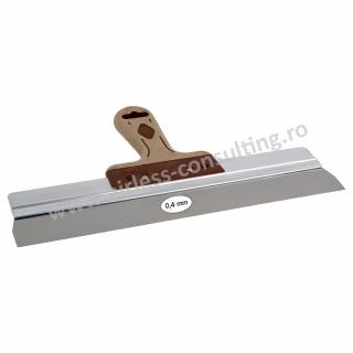 Spatula profesionala de glet, 57 cm, Super Prof, Pure, lama inox 0.4 mm