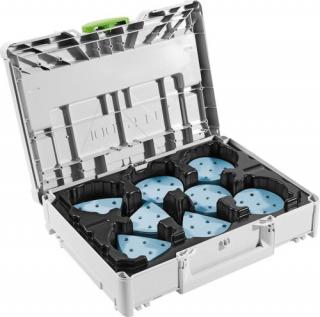 Systainerł pentru materiale abrazive SYS-STF D90 V93 GR-Set Granat - Festool