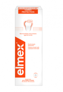 Apa de gura elmex Caries Protection, pentru protectie anticarie, 400 ml