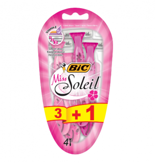 Aparat de ras BIC Miss Soleil, Femei, 4 buc set
