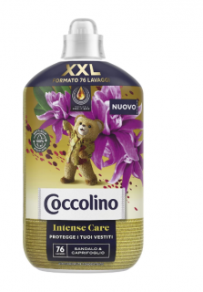 Balsam de rufe Coccolino Intense Care Sandalo e Caprifoglio, 1750 ml,78 spalari