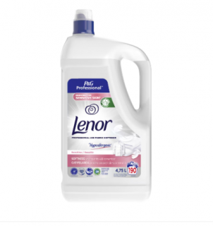 Balsam de rufe Lenor Professional Sensitive, 4.75 L, 190 spalari