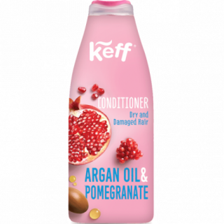 Balsam, Keff, Rodie  Ulei de Argan, pentru par uscat, 500 ml