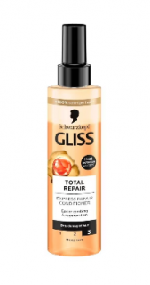 Balsam pentru par uscat si deteriorat, Schwarzkopf, Gliss Total Repair, 200 ml