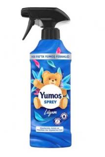Balsam spray pentru textile, Yumos, Parfum Floral de Lilyum, Crin, cu pulverizator,450 ml