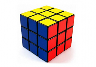 Cub Rubic 3 x 3, Pocket Cube, Joc de Inteligenta, Multicolor