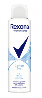 Deodorant antiperspirant spray Rexona Cotton,150 ml