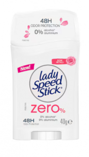 Deodorant solid pentru femei Lady Speed Stick Zero % Rose Petals, 40 g