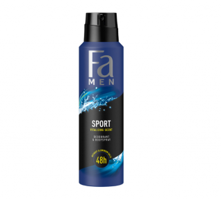 Deodorant spray anti-perspirant Fa Men Sport, 150 ml