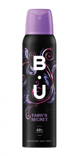 Deodorant spray BU Fairy Secret, Femei,150 ml