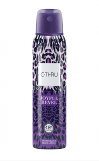 Deodorant spray C-THRU Joyful Revel, Femei,150 ml ,48 h