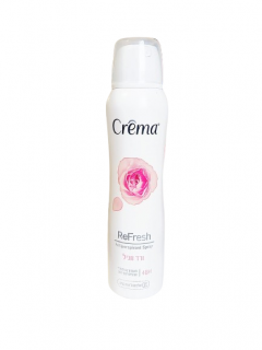Deodorant spray Crema Refresh Vanilla Rose, 150 ml
