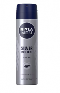 Deodorant spray Nivea Men Silver Protect, 150 ml