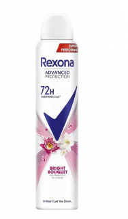 Deodorant spray pentru femei 72h, Rexona Bright bouquet, 200 ml