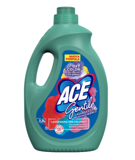 Detergent Ace Gentile Lavanda si Mulschio Bianco pentru rufe colorate, 2.3 l